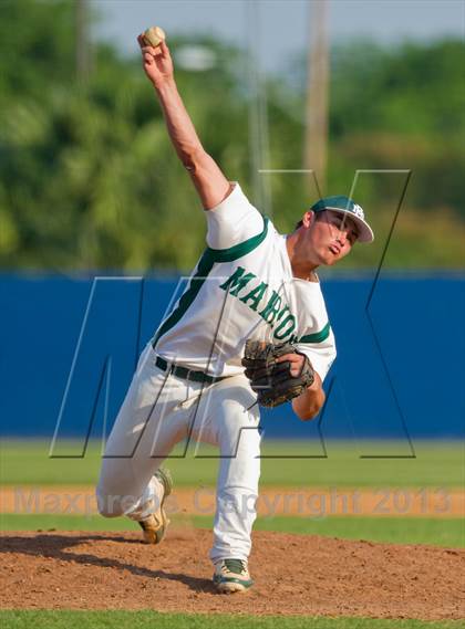 Thumbnail 1 in Marion vs. George West (UIL 2A Region IV Regional Quarter Finals) photogallery.