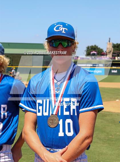 Thumbnail 3 in Gunter vs. Franklin (UIL 3A Baseball Semifinal Medal Ceremony) photogallery.