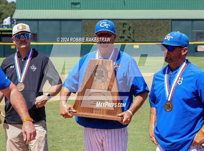 Thumbnail 2 in Gunter vs. Franklin (UIL 3A Baseball Semifinal Medal Ceremony) photogallery.