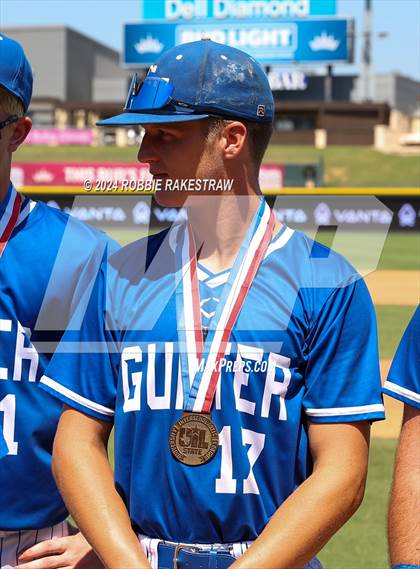 Thumbnail 3 in Gunter vs. Franklin (UIL 3A Baseball Semifinal Medal Ceremony) photogallery.