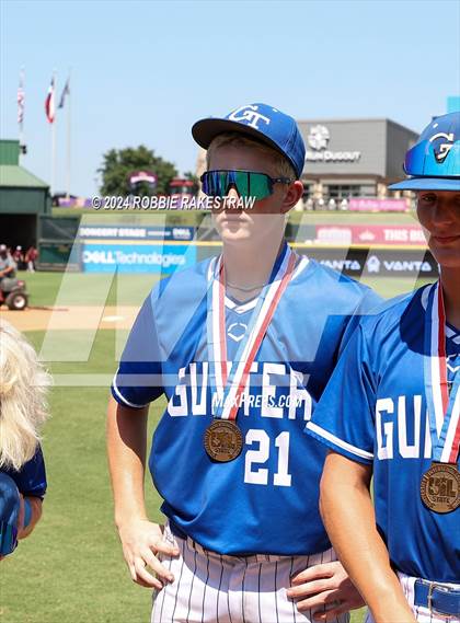 Thumbnail 1 in Gunter vs. Franklin (UIL 3A Baseball Semifinal Medal Ceremony) photogallery.