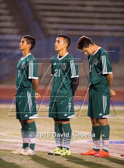 Thumbnail 3 in Pitman vs. Rocklin (CIF SJS Playoff) photogallery.