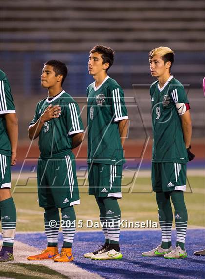 Thumbnail 2 in Pitman vs. Rocklin (CIF SJS Playoff) photogallery.