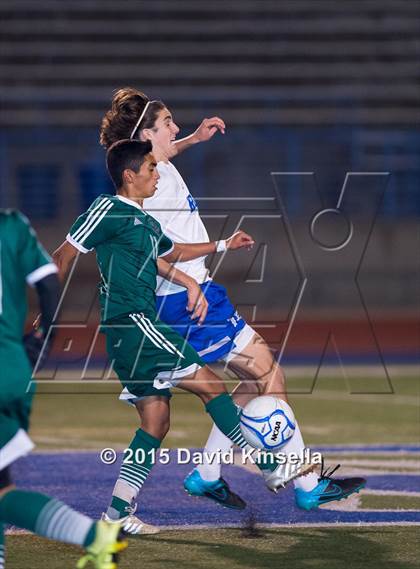 Thumbnail 1 in Pitman vs. Rocklin (CIF SJS Playoff) photogallery.
