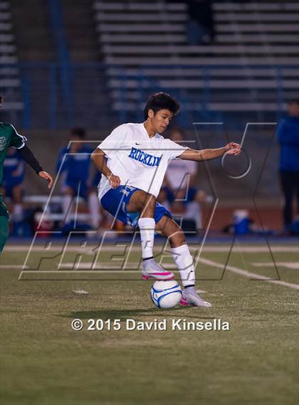Thumbnail 2 in Pitman vs. Rocklin (CIF SJS Playoff) photogallery.