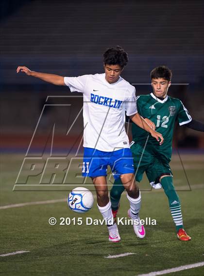 Thumbnail 3 in Pitman vs. Rocklin (CIF SJS Playoff) photogallery.