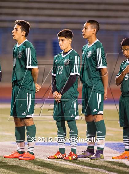 Thumbnail 2 in Pitman vs. Rocklin (CIF SJS Playoff) photogallery.