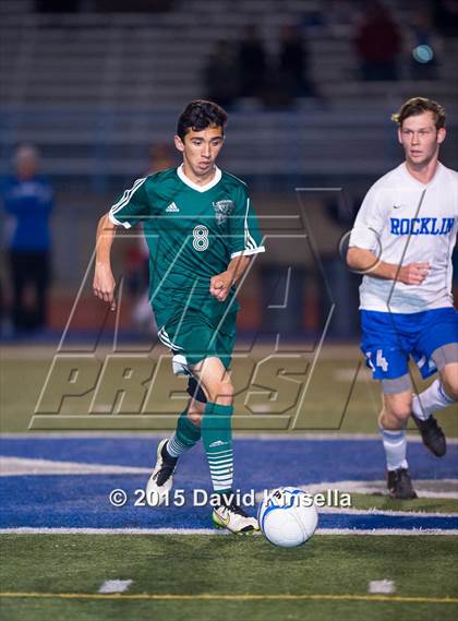 Thumbnail 2 in Pitman vs. Rocklin (CIF SJS Playoff) photogallery.