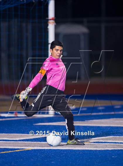 Thumbnail 2 in Pitman vs. Rocklin (CIF SJS Playoff) photogallery.
