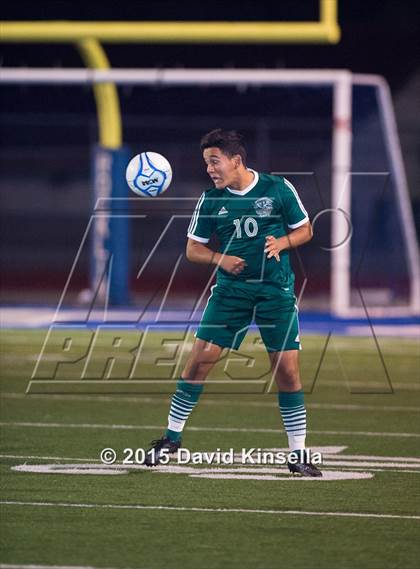 Thumbnail 2 in Pitman vs. Rocklin (CIF SJS Playoff) photogallery.