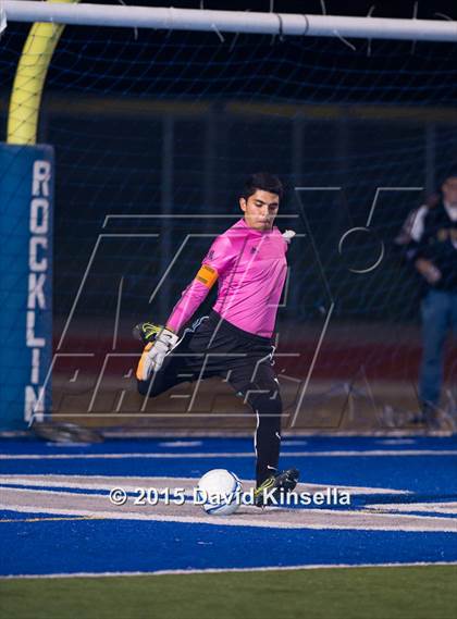 Thumbnail 2 in Pitman vs. Rocklin (CIF SJS Playoff) photogallery.