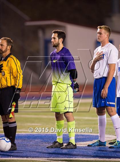 Thumbnail 2 in Pitman vs. Rocklin (CIF SJS Playoff) photogallery.