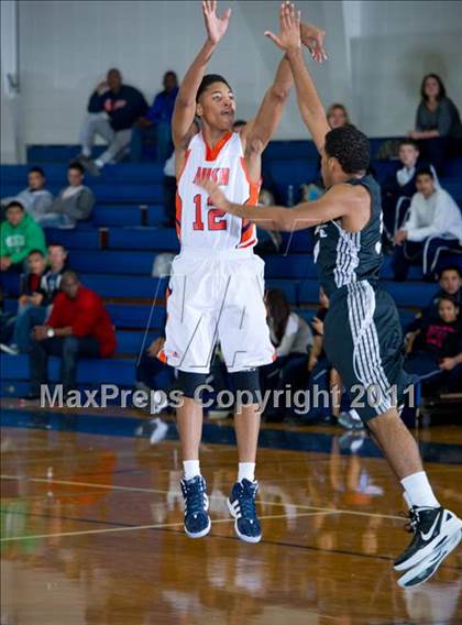 Thumbnail 1 in Clark vs. Fort Bend Bush (McDonald's Texas Invitational) photogallery.