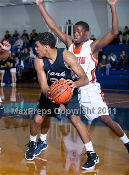 Thumbnail 1 in Clark vs. Fort Bend Bush (McDonald's Texas Invitational) photogallery.