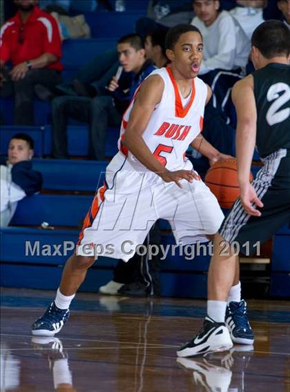 Thumbnail 2 in Clark vs. Fort Bend Bush (McDonald's Texas Invitational) photogallery.