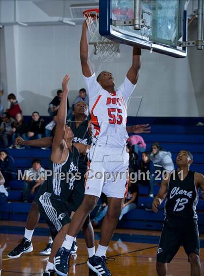 Thumbnail 2 in Clark vs. Fort Bend Bush (McDonald's Texas Invitational) photogallery.