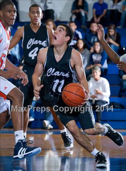 Thumbnail 1 in Clark vs. Fort Bend Bush (McDonald's Texas Invitational) photogallery.