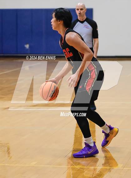 Thumbnail 1 in The King's Academy vs. Greater Atlanta Christian (Lemon Street Classic) photogallery.