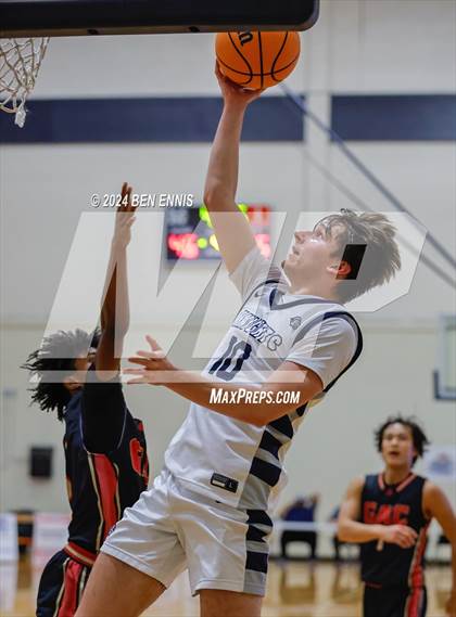 Thumbnail 1 in The King's Academy vs. Greater Atlanta Christian (Lemon Street Classic) photogallery.