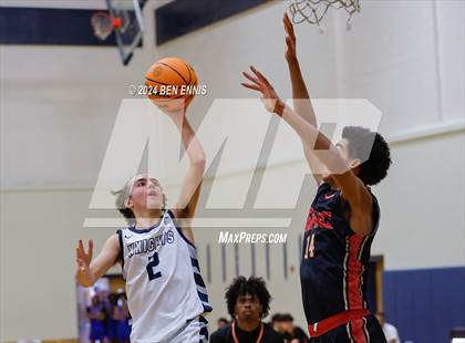 Thumbnail 3 in The King's Academy vs. Greater Atlanta Christian (Lemon Street Classic) photogallery.