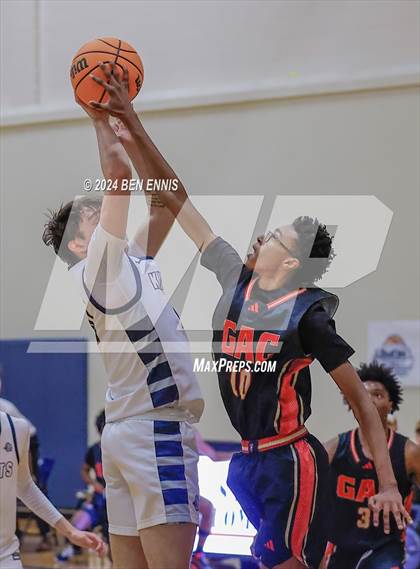 Thumbnail 2 in The King's Academy vs. Greater Atlanta Christian (Lemon Street Classic) photogallery.