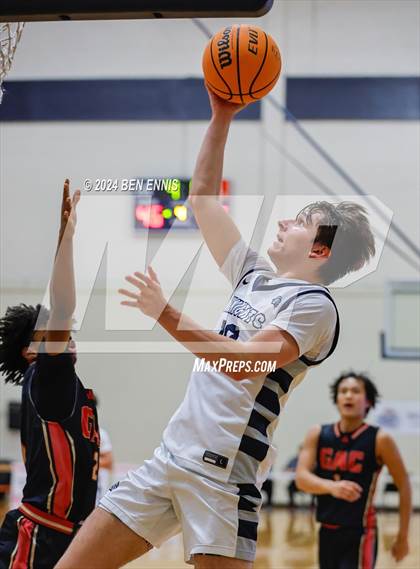Thumbnail 2 in The King's Academy vs. Greater Atlanta Christian (Lemon Street Classic) photogallery.