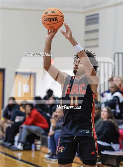 Thumbnail 3 in The King's Academy vs. Greater Atlanta Christian (Lemon Street Classic) photogallery.