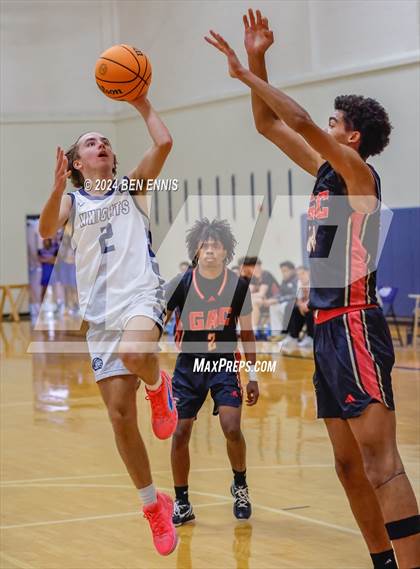 Thumbnail 1 in The King's Academy vs. Greater Atlanta Christian (Lemon Street Classic) photogallery.