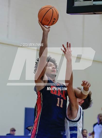Thumbnail 1 in The King's Academy vs. Greater Atlanta Christian (Lemon Street Classic) photogallery.