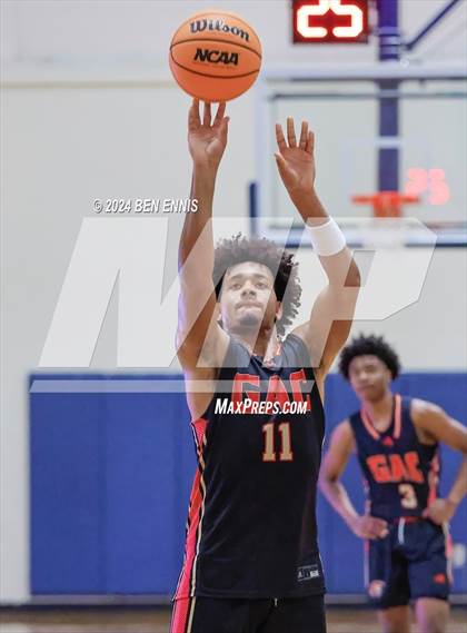 Thumbnail 1 in The King's Academy vs. Greater Atlanta Christian (Lemon Street Classic) photogallery.
