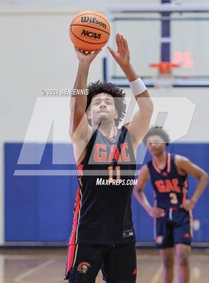 Thumbnail 2 in The King's Academy vs. Greater Atlanta Christian (Lemon Street Classic) photogallery.