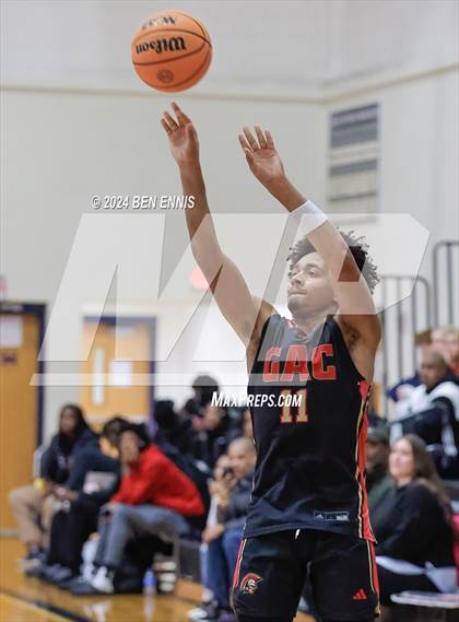Thumbnail 2 in The King's Academy vs. Greater Atlanta Christian (Lemon Street Classic) photogallery.