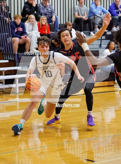 Thumbnail 1 in The King's Academy vs. Greater Atlanta Christian (Lemon Street Classic) photogallery.