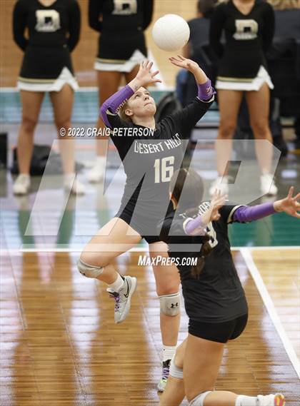 Thumbnail 2 in Desert Hills vs. Sky View (UHSAA 4A Semifinal) photogallery.