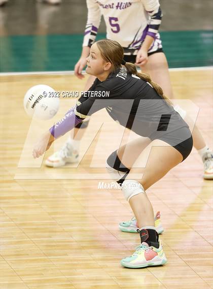 Thumbnail 2 in Desert Hills vs. Sky View (UHSAA 4A Semifinal) photogallery.