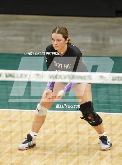 Thumbnail 2 in Desert Hills vs. Sky View (UHSAA 4A Semifinal) photogallery.