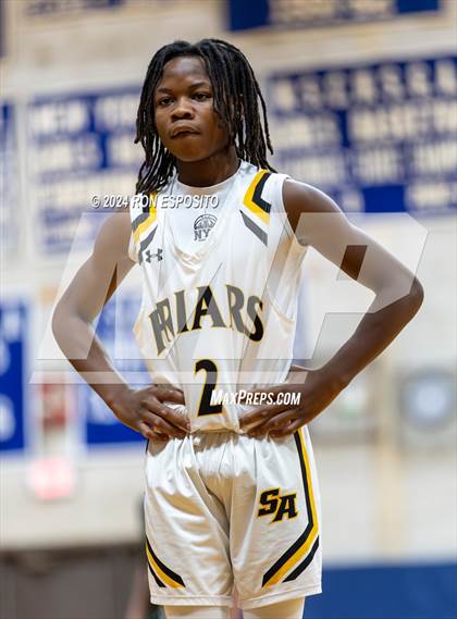 Thumbnail 1 in  Brooklyn Law & Tech vs St. Anthony's (New York Holiday Invitational) photogallery.