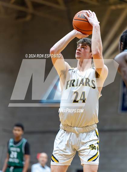 Thumbnail 1 in  Brooklyn Law & Tech vs St. Anthony's (New York Holiday Invitational) photogallery.