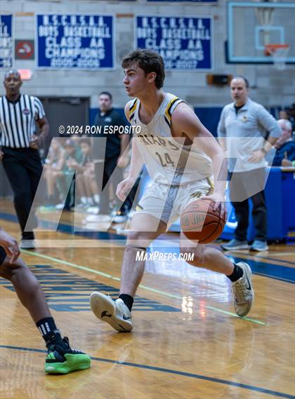 Thumbnail 1 in  Brooklyn Law & Tech vs St. Anthony's (New York Holiday Invitational) photogallery.