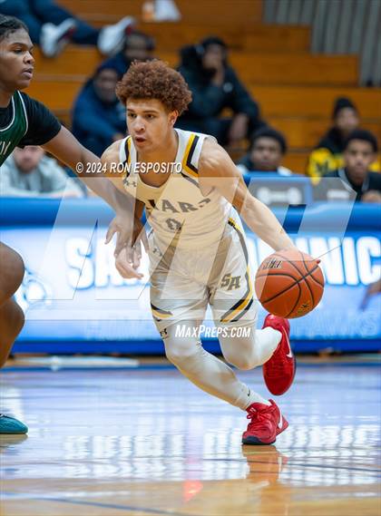 Thumbnail 1 in  Brooklyn Law & Tech vs St. Anthony's (New York Holiday Invitational) photogallery.