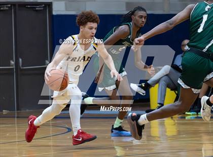 Thumbnail 1 in  Brooklyn Law & Tech vs St. Anthony's (New York Holiday Invitational) photogallery.
