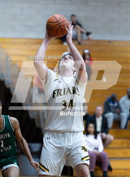 Thumbnail 1 in  Brooklyn Law & Tech vs St. Anthony's (New York Holiday Invitational) photogallery.