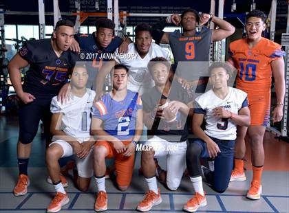Thumbnail 1 in Bishop Gorman (Preseason Early Contenders Photo Shoot)  photogallery.