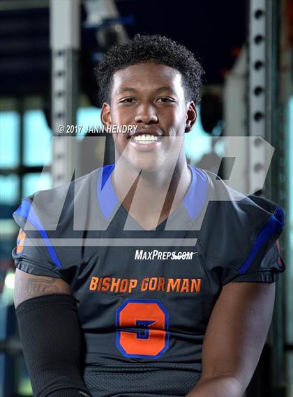 Thumbnail 1 in Bishop Gorman (Preseason Early Contenders Photo Shoot)  photogallery.