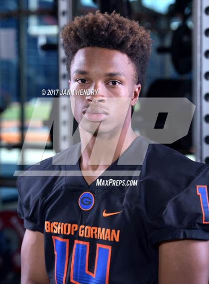Thumbnail 1 in Bishop Gorman (Preseason Early Contenders Photo Shoot)  photogallery.