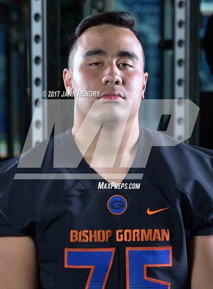 Thumbnail 1 in Bishop Gorman (Preseason Early Contenders Photo Shoot)  photogallery.