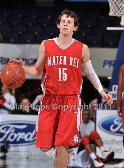 Thumbnail 3 in Mater Dei vs. Centennial (CIF SS Playoffs) photogallery.