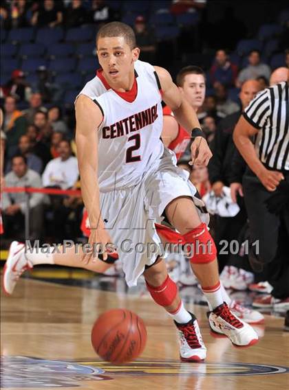 Thumbnail 2 in Mater Dei vs. Centennial (CIF SS Playoffs) photogallery.
