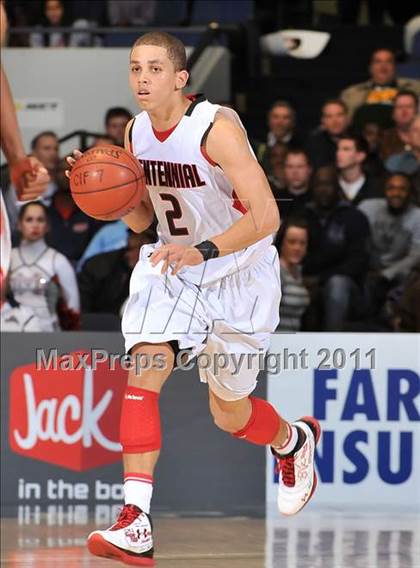 Thumbnail 2 in Mater Dei vs. Centennial (CIF SS Playoffs) photogallery.