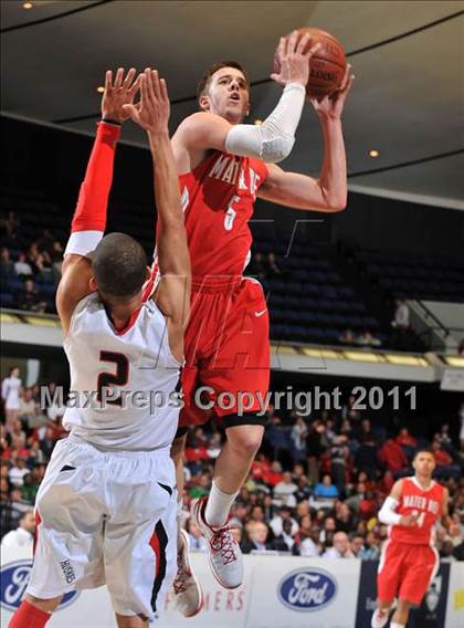 Thumbnail 1 in Mater Dei vs. Centennial (CIF SS Playoffs) photogallery.